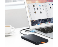 UGREEN Obudowa zewnętrzna dysku 25"  CM237 SATA SSD/HDD czarna - 1501521 - zdjęcie 2